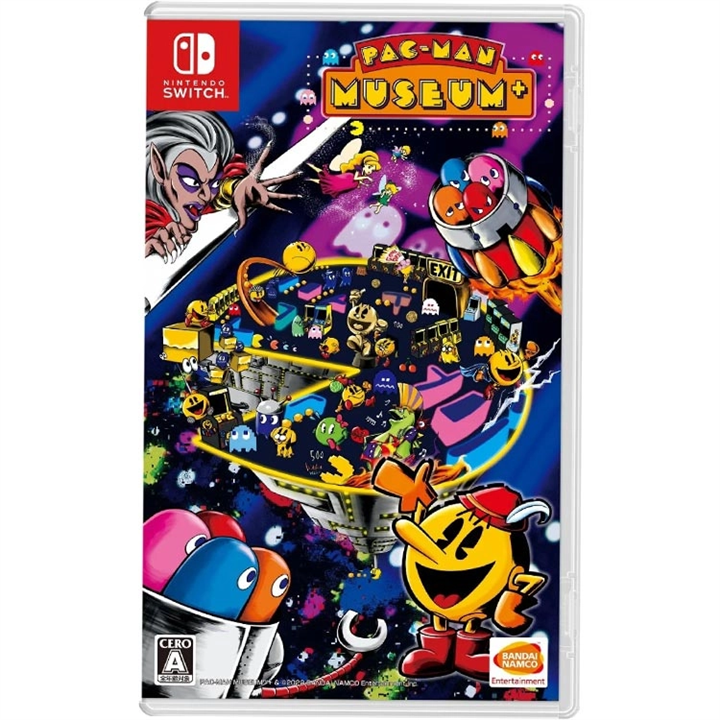 بازی Pac-Man Museum Plus برای Nintendo Switch Pac man museum Nintendo Switch